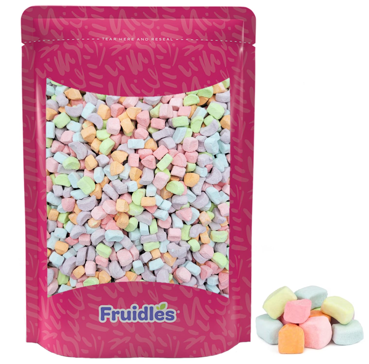 Amazon.com : Fruidles Multicolor Mini Dehydrated Marshmallows in